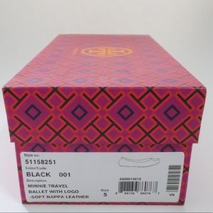 Tory Burch Minnie Travel Logo Ballet Flat
